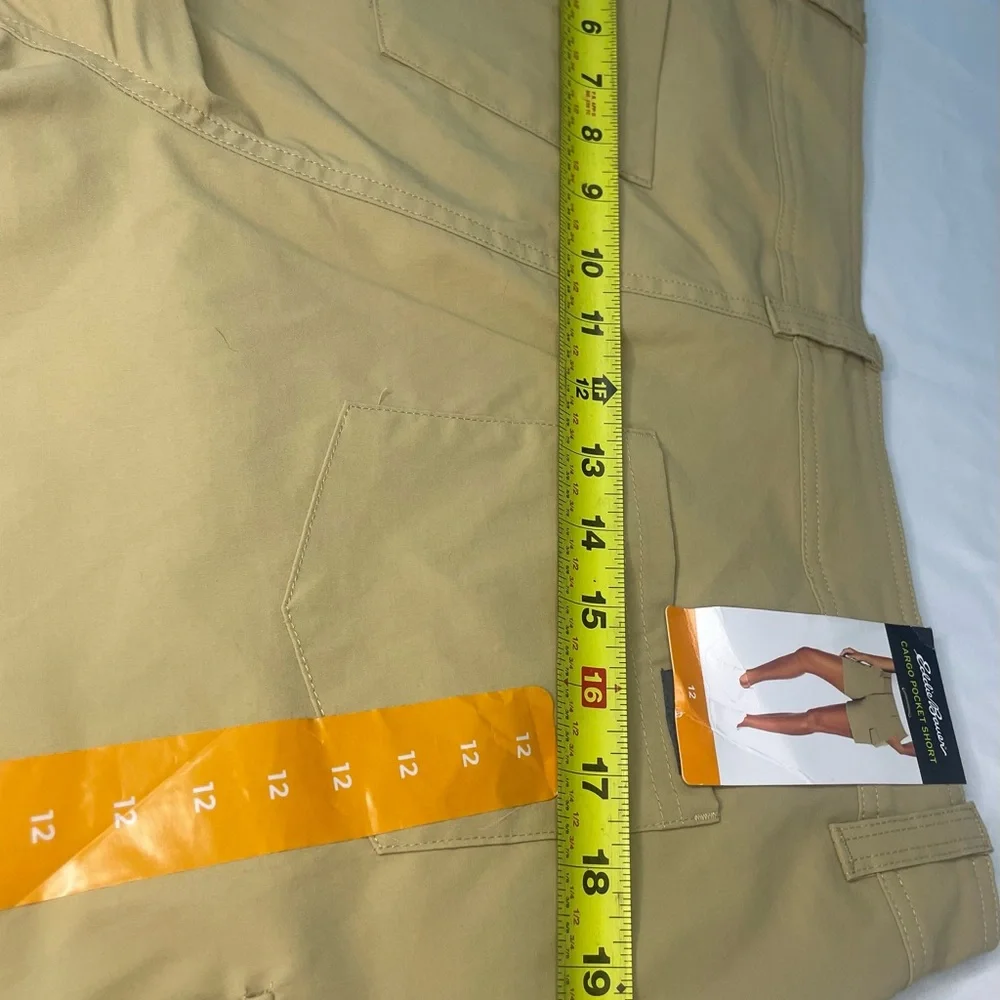 Eddie Bauer Women's Tan Cargo Shorts